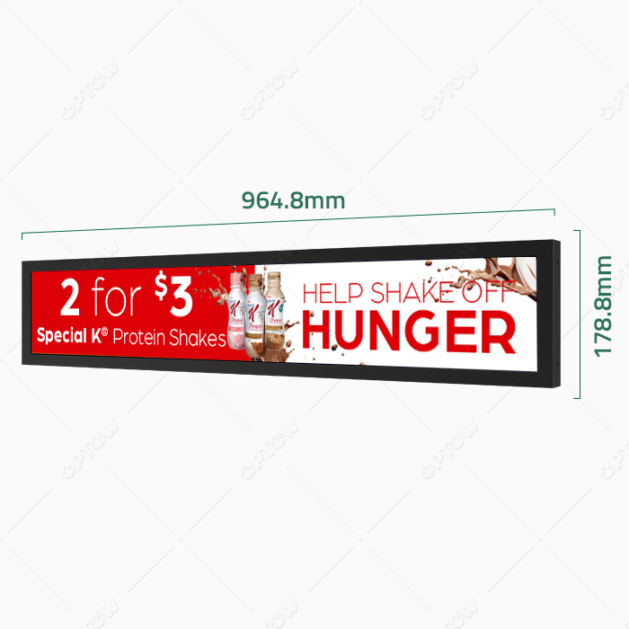 36.6inch Stretched Bar LCD Display